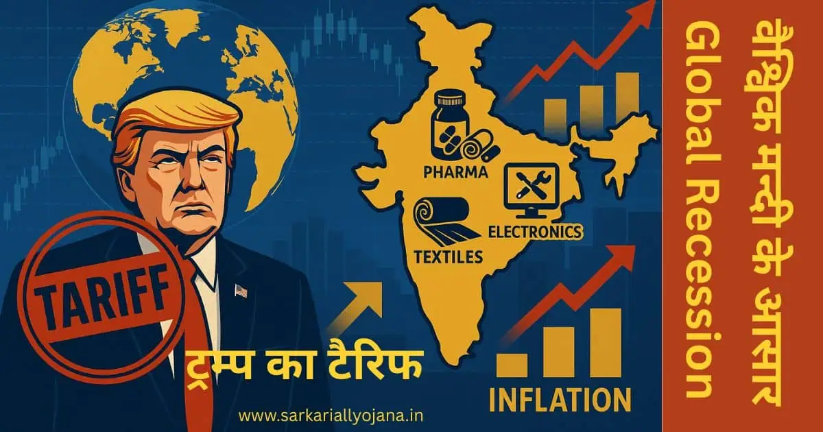 Trump Tariffs:ट्रंप के टैरिफ: भारत की अर्थव्यवस्था और वैश्विक व्यापार पर प्रभाव