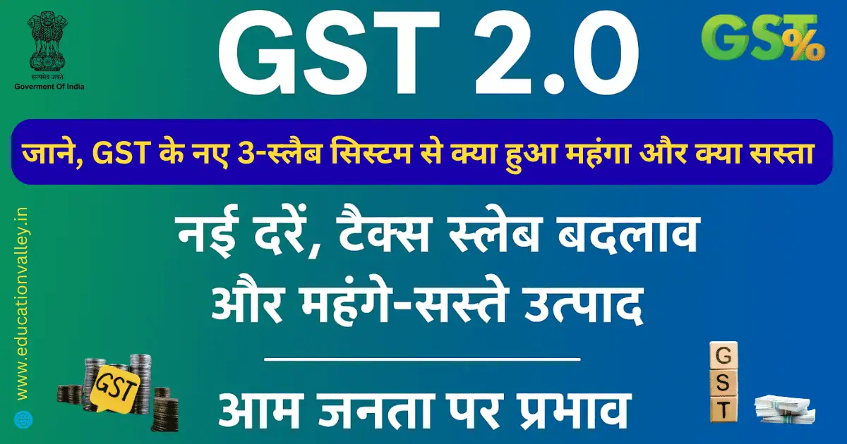 GST 2.0 Calculator भारत 2025: ऑनलाइन GST दर, स्लैब और गणना